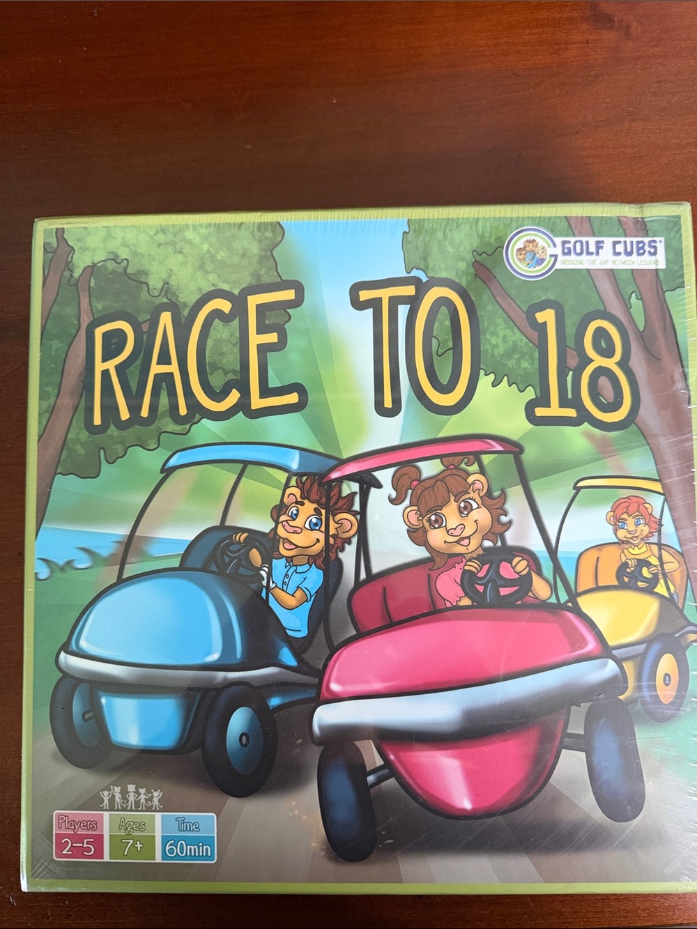 Race to 18 Golf Game New Never Opened